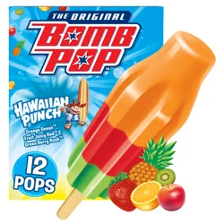 Bomb Pop Hawaiian Punch Bar - 12 ct