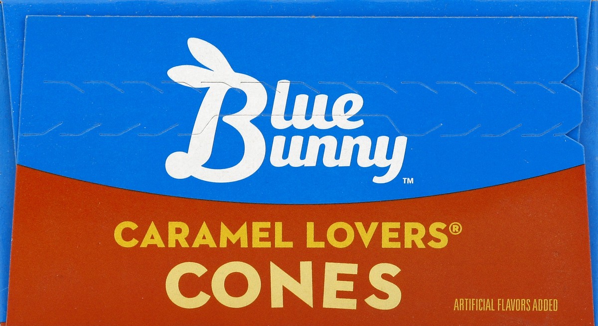 slide 4 of 4, Blue Bunny Ice Cream Cones 4 ea, 4 ct