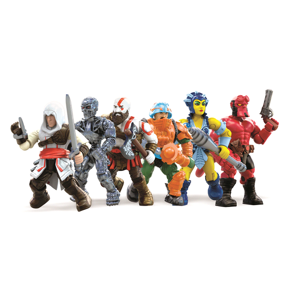 slide 1 of 1, Mega Construx Heroes Micro Action Figures, 1 ct