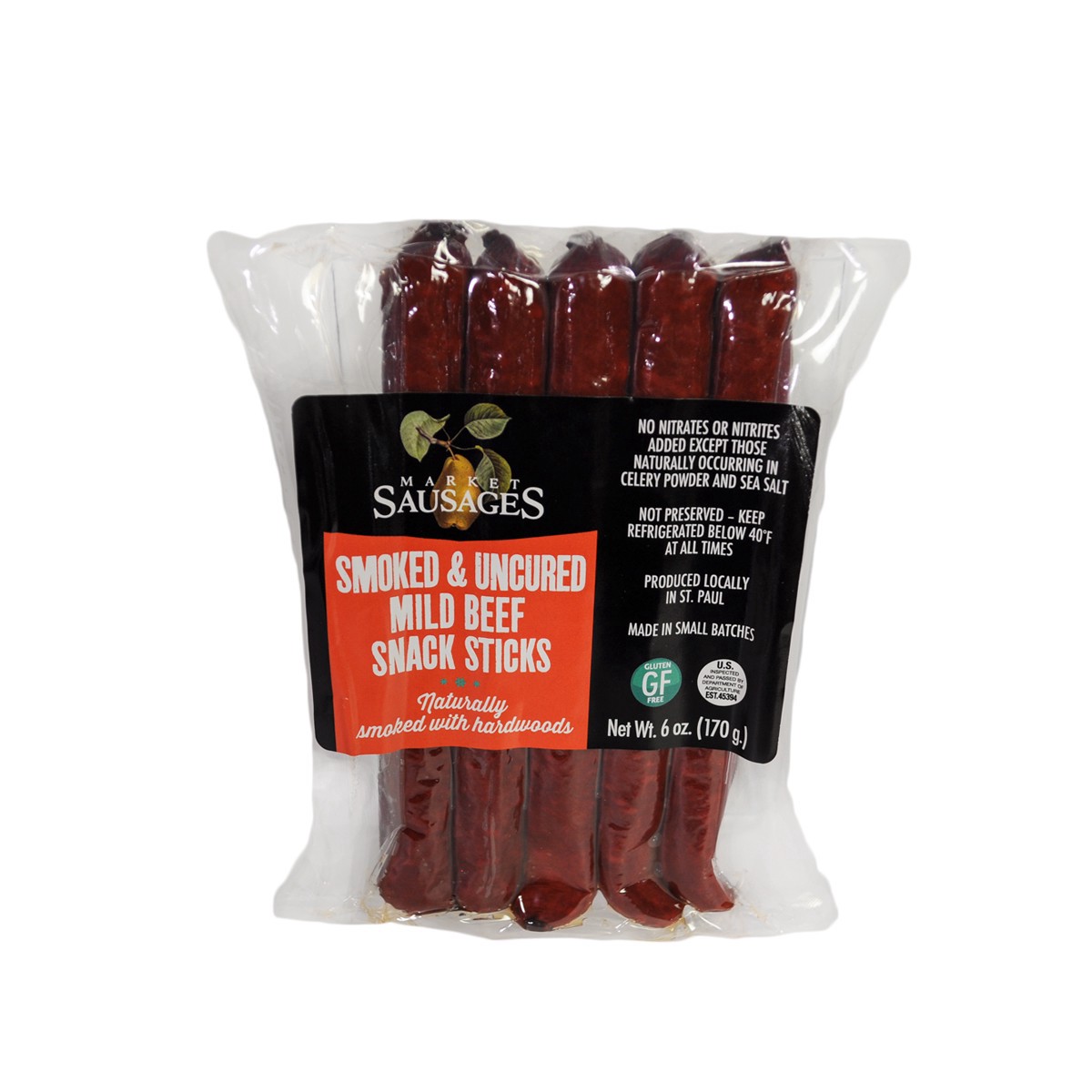 slide 1 of 1, Kowalski's Mild Beef Sticks, 