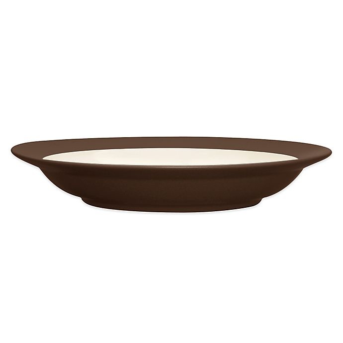 slide 1 of 1, Noritake Colorwave Rim Pasta Bowl - Chocolate, 1 ct