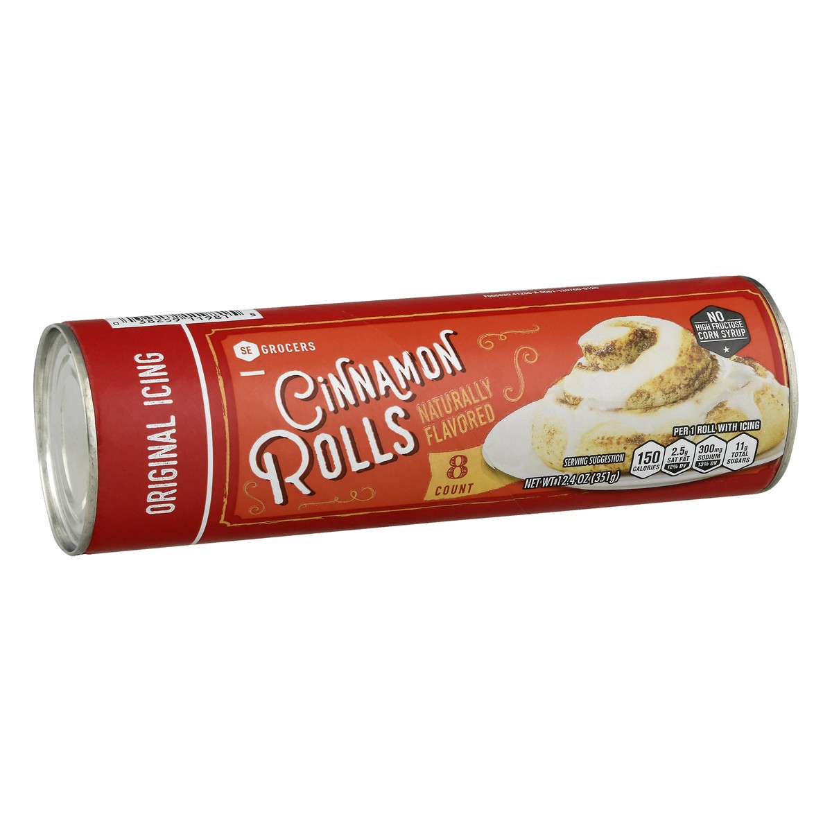 slide 3 of 10, SE Grocers Cinnamon Rolls Org, 8 ct