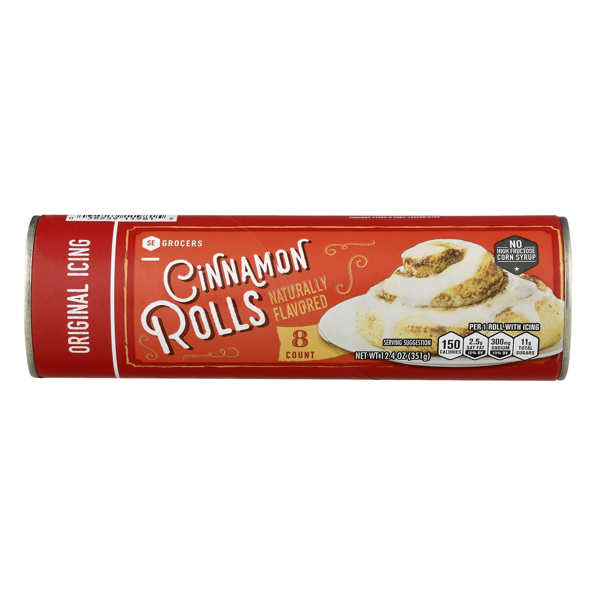 slide 1 of 10, SE Grocers Cinnamon Rolls Org, 8 ct