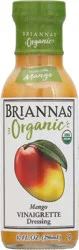 BRIANNAS Organic Tropical Mango Dressing - 10 oz
