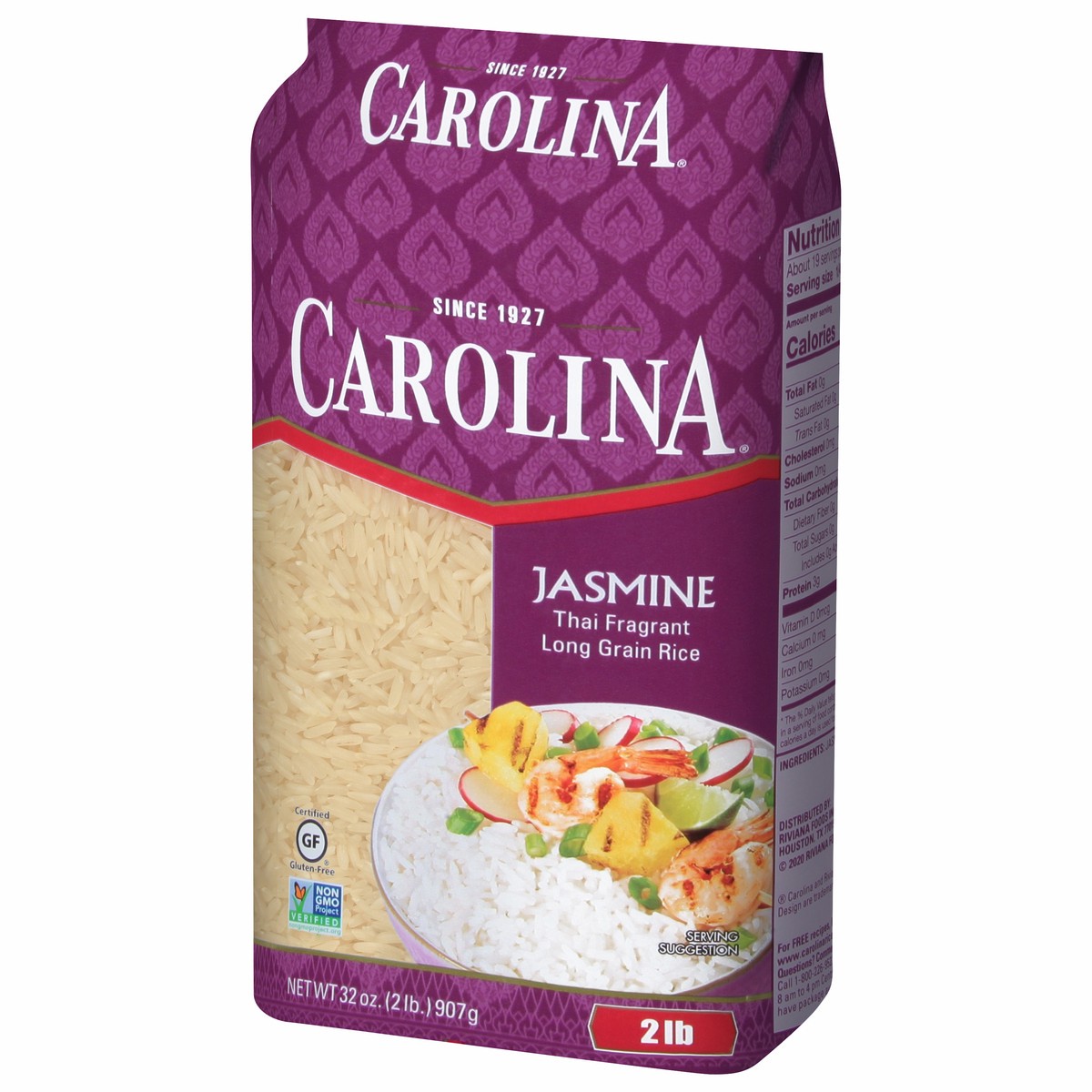 slide 9 of 11, Carolina Rice, Jasmine, 32 oz
