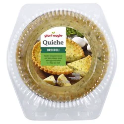 Giant Eagle Quiche, Broccoli