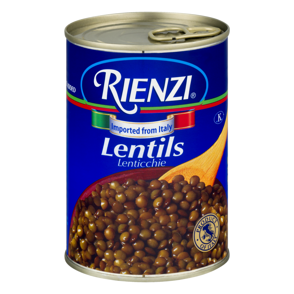 slide 1 of 1, Rienzi Lentil Beans, 15 oz