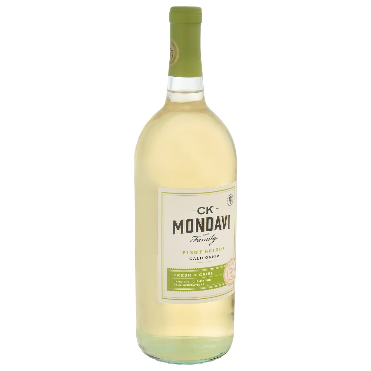 slide 9 of 9, Ck Mondavi California Pinot Grigio 1.5 l, 1.50 liter