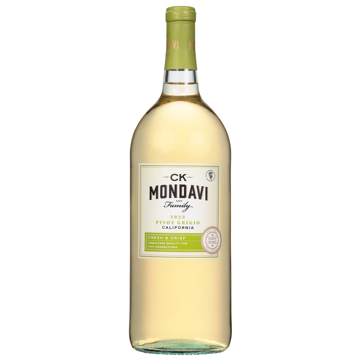 slide 1 of 9, Ck Mondavi California Pinot Grigio 1.5 l, 1.50 liter