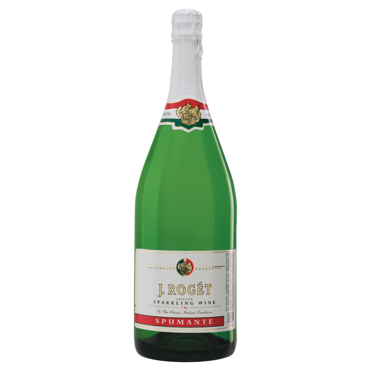 slide 1 of 2, J. Rogét Spumante White Sparkling Wine, 1.5 l
