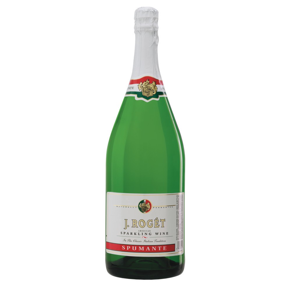 slide 1 of 2, J. Rogét Spumante White Sparkling Wine, 1.5 L Bottle, 50.72 fl oz