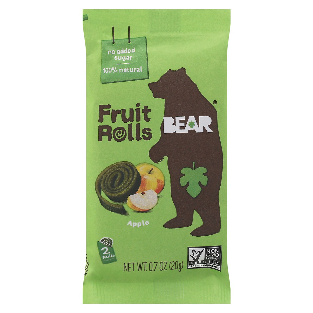 slide 4 of 13, BEAR Apple Fruit Rolls 2 ea, 0.7 oz