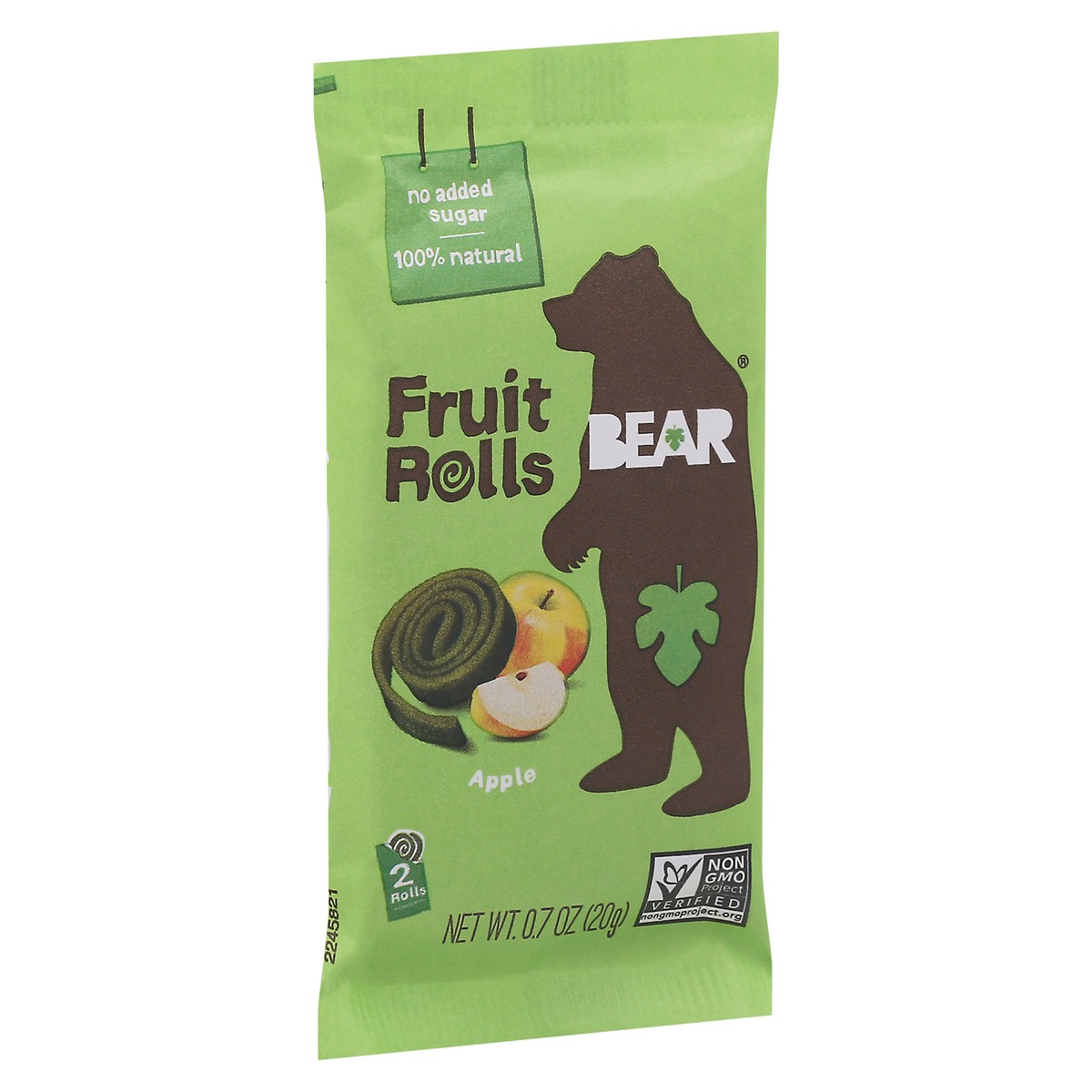 slide 6 of 13, BEAR Apple Fruit Rolls 2 ea, 0.7 oz