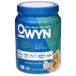 OWYN Smooth Vanilla Greens Blend with Superfoods 1.05 lb