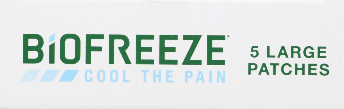 slide 5 of 9, Biofreeze Patches 5 ea, 5 ct