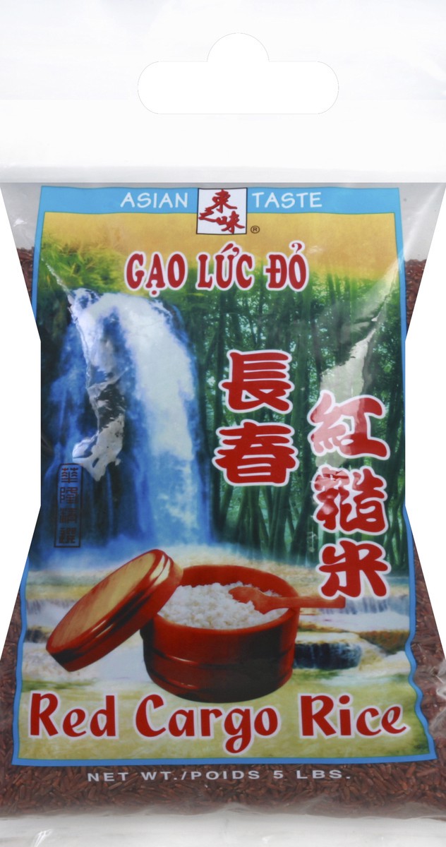 slide 5 of 6, Asian Taste Asn/Tas Red Cargo Rice, 5 lb