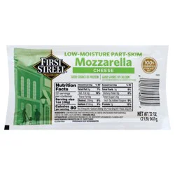 First Street Mozzarella Cheese - 2 lb