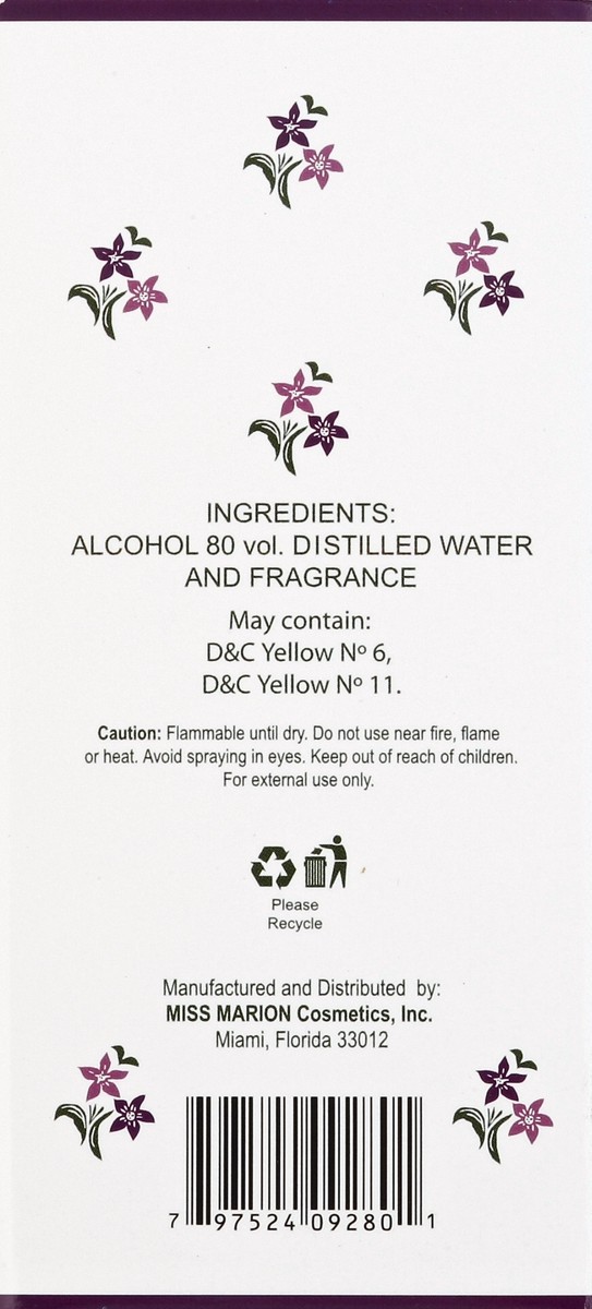 slide 5 of 5, Corlys Violets Cologne, 8 fl oz