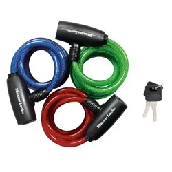 Master Lock 3 pk 6 ft Keyed Cable
