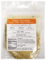 Southern Style Spices Lime & Cilantro Adobo Seasoning