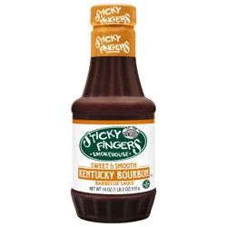 Sticky Fingers Smokehouse Sweet & Smooth Kentucky Bourbon Barbecue Sauce 18 oz