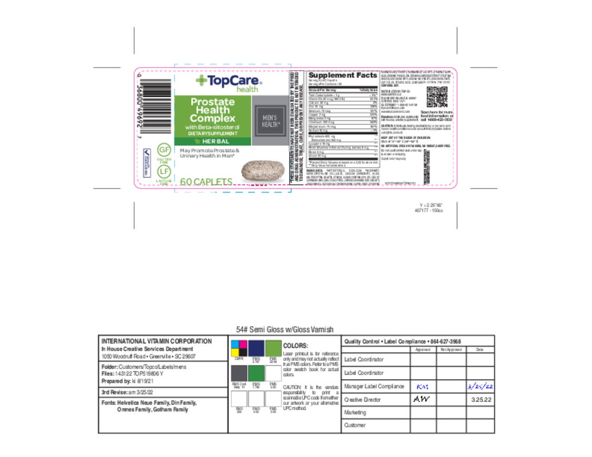 slide 12 of 14, TopCare Health Herbal Prostate Health Complex with Beta-Sitosterol 60 Capsules, 60 ct