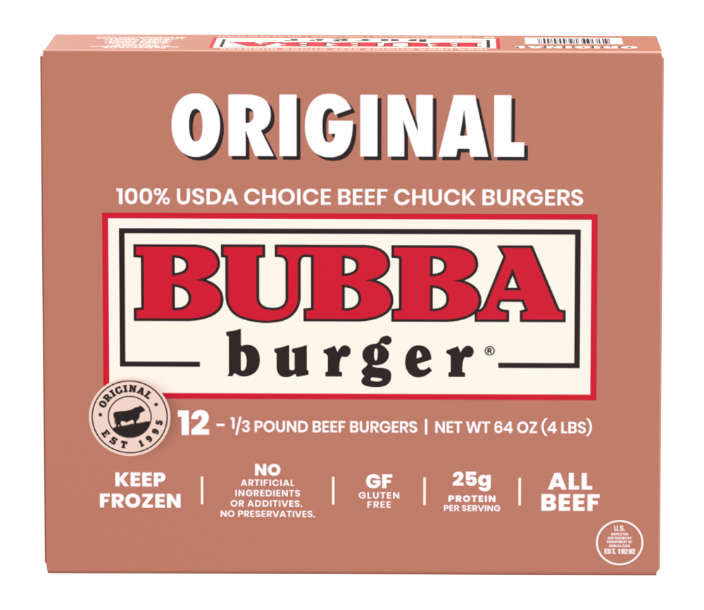 slide 1 of 11, BUBBA Burger Burgers 12 ea 4LB, 12 ct