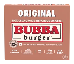 BUBBA Burger Burgers 12 ea 4LB
