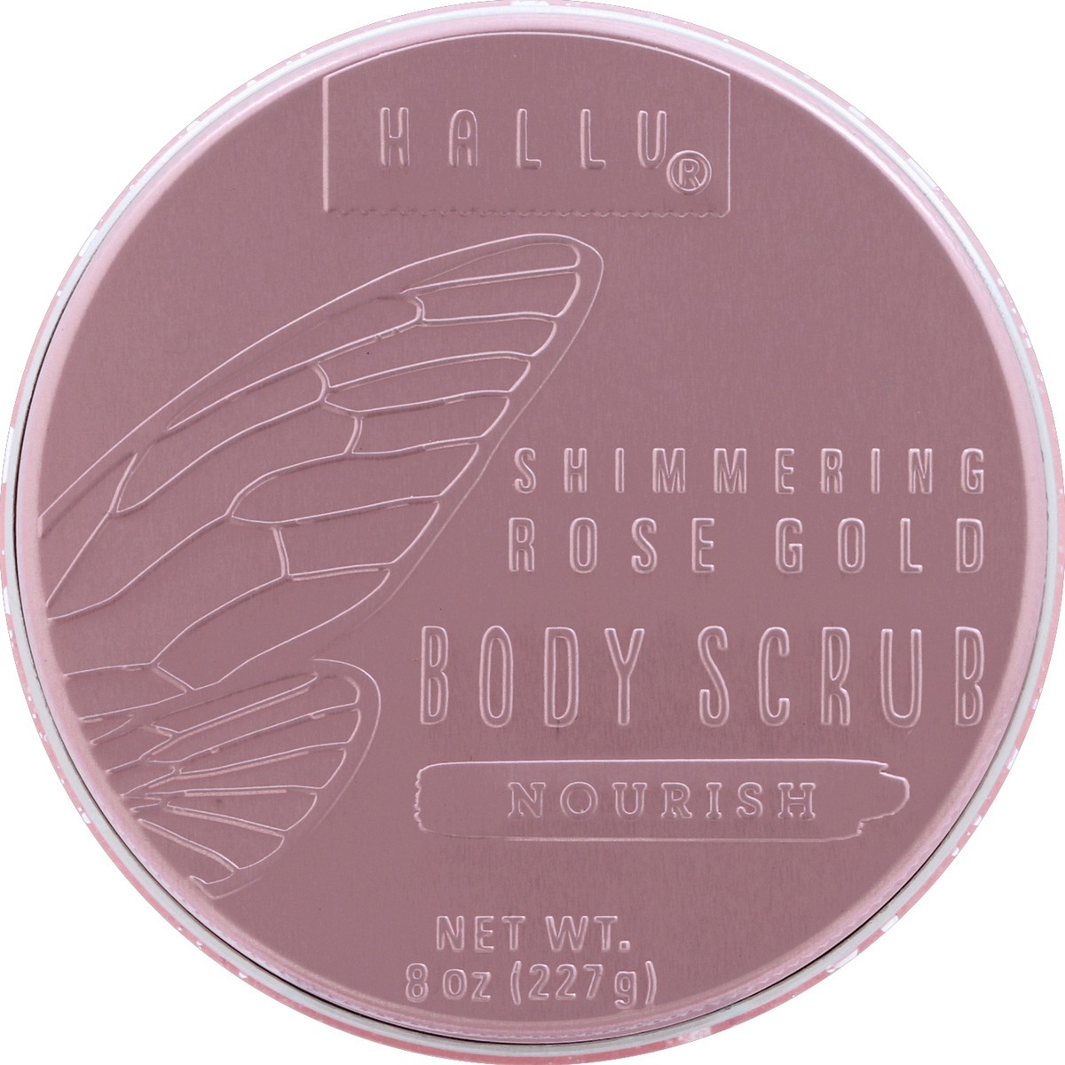 slide 7 of 8, Hallu Body Scrub 8 oz, 8 oz