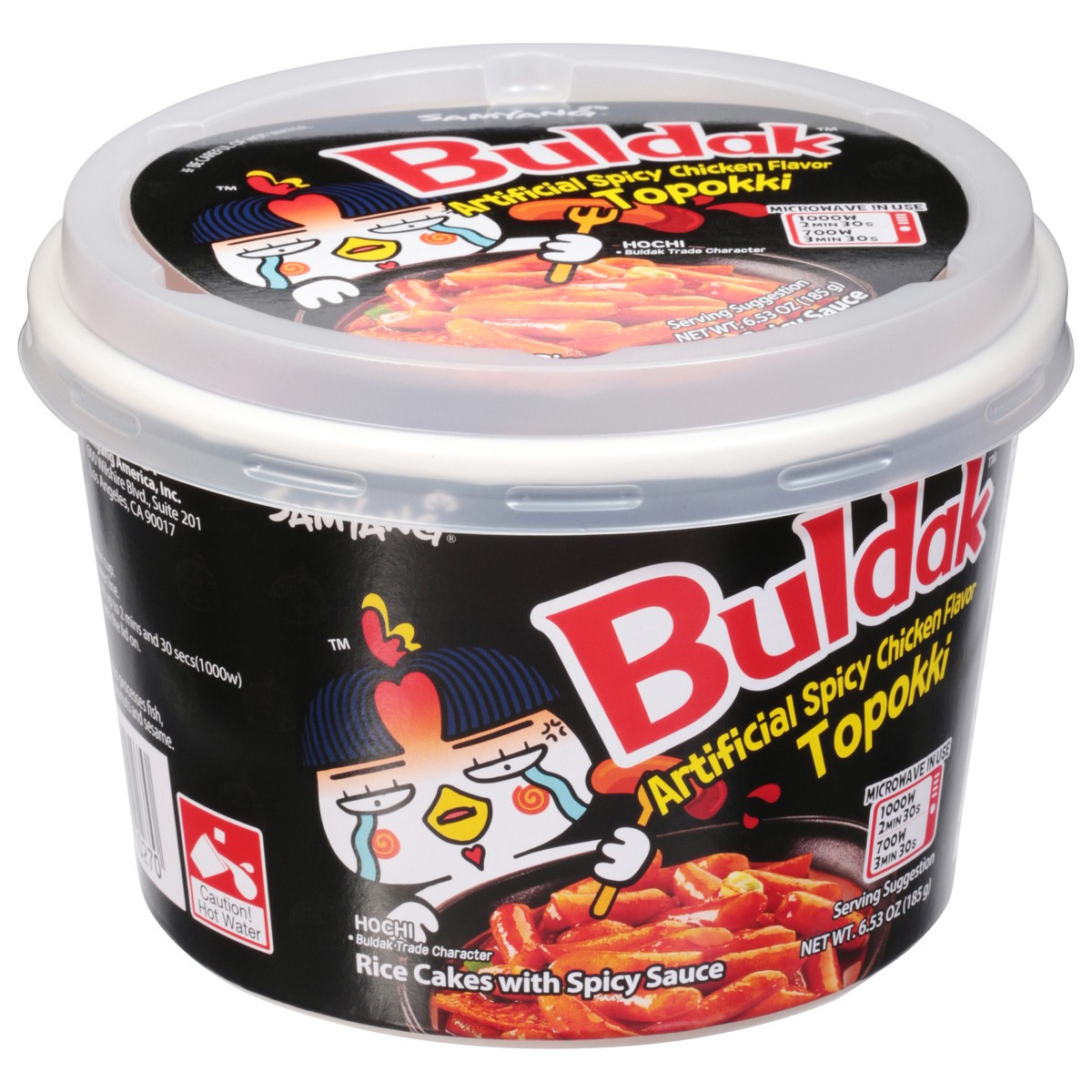 slide 4 of 9, Samyang Buldak Artificial Spicy Chicken Flavor Topokki 6.53 oz, 6.53 oz