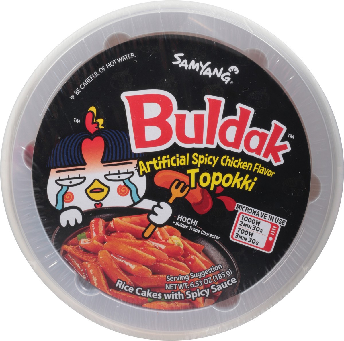 slide 9 of 9, Samyang Buldak Artificial Spicy Chicken Flavor Topokki 6.53 oz, 6.53 oz