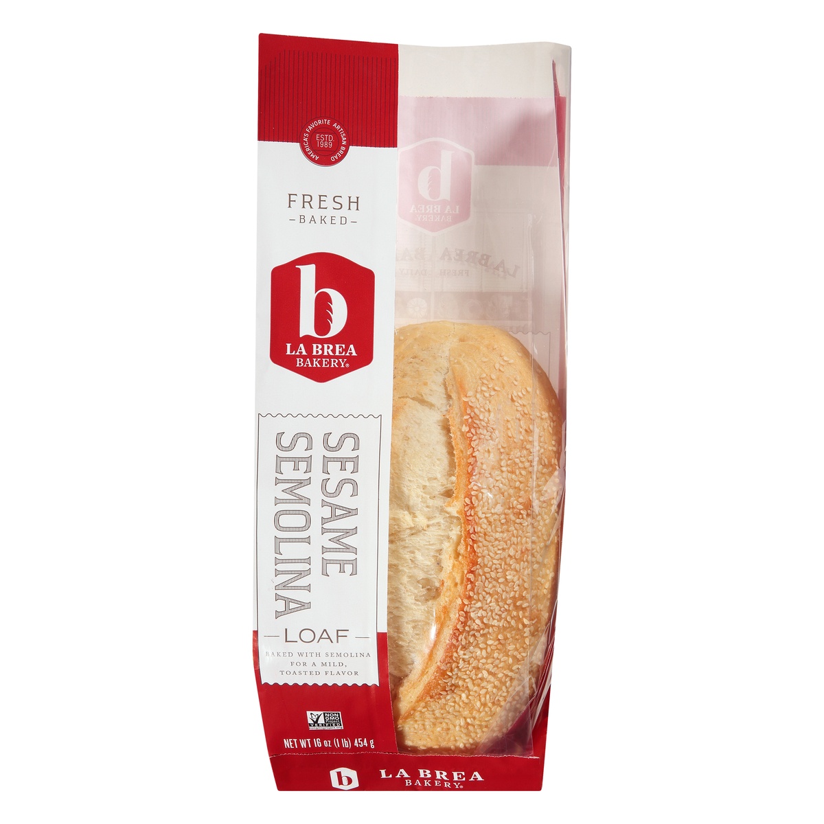slide 1 of 1, La Brea Bakery Sesame Semolina Loaf 16 oz, 16 oz