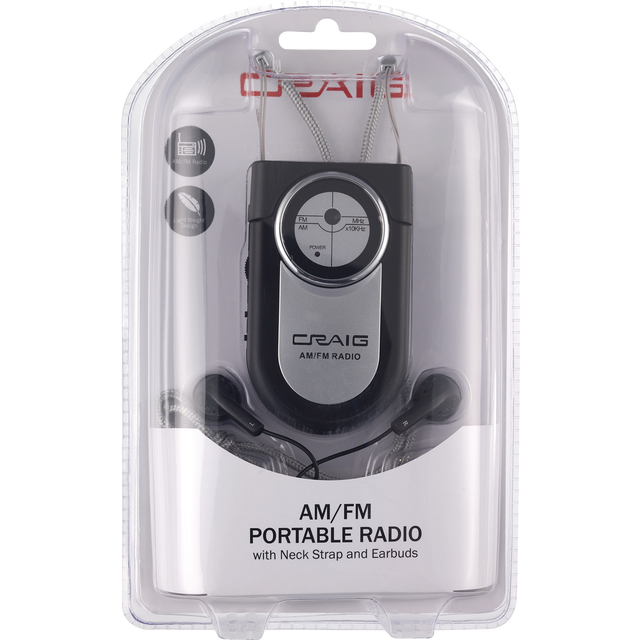 slide 1 of 1, Craig Portable Mini Radio Am/Fm, 1 ct