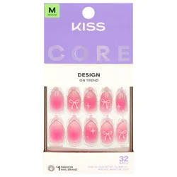Kiss Core My Time Design Medium Nails - 32 ea