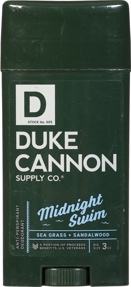 slide 8 of 9, Duke Cannon Deodorant-Midnight, 1 ct