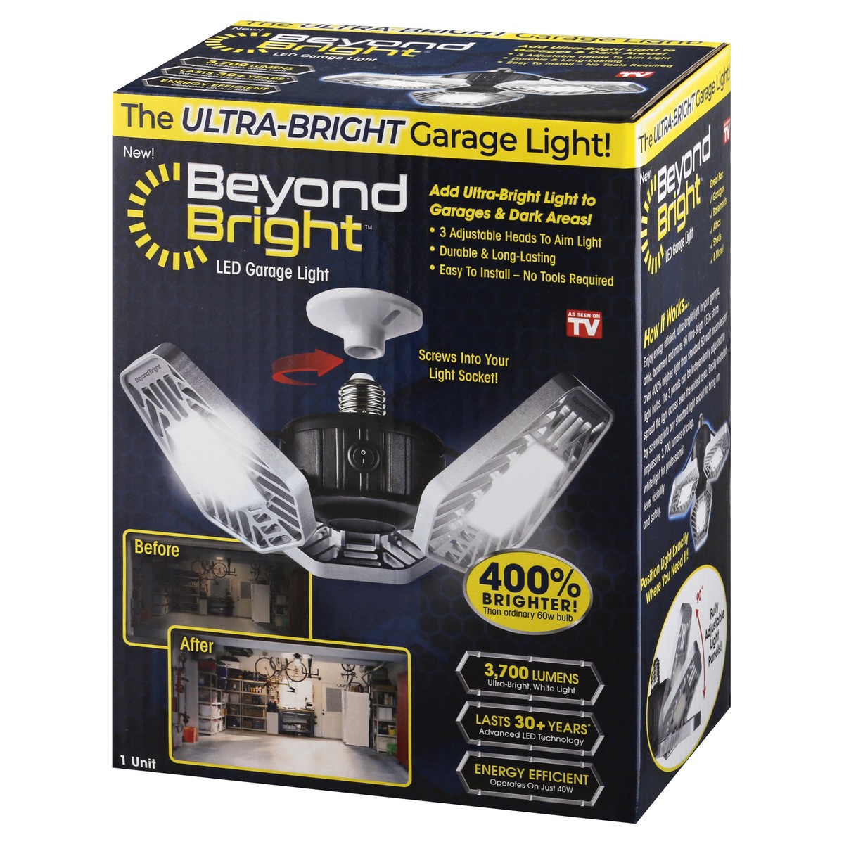 slide 4 of 11, Beyond Bright LED Garage Light 1 ea, 1 ct