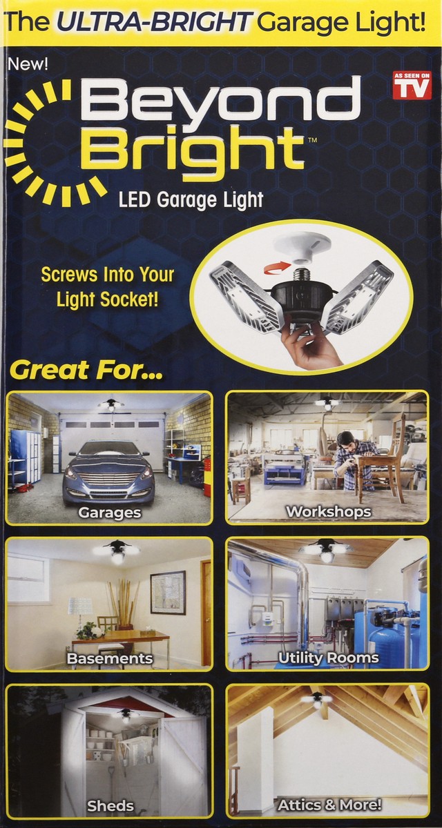 slide 2 of 11, Beyond Bright LED Garage Light 1 ea, 1 ct