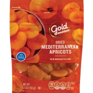 slide 1 of 1, CVS Gold Emblem Mediterranean Apricots, 5.5 oz; 156 gram