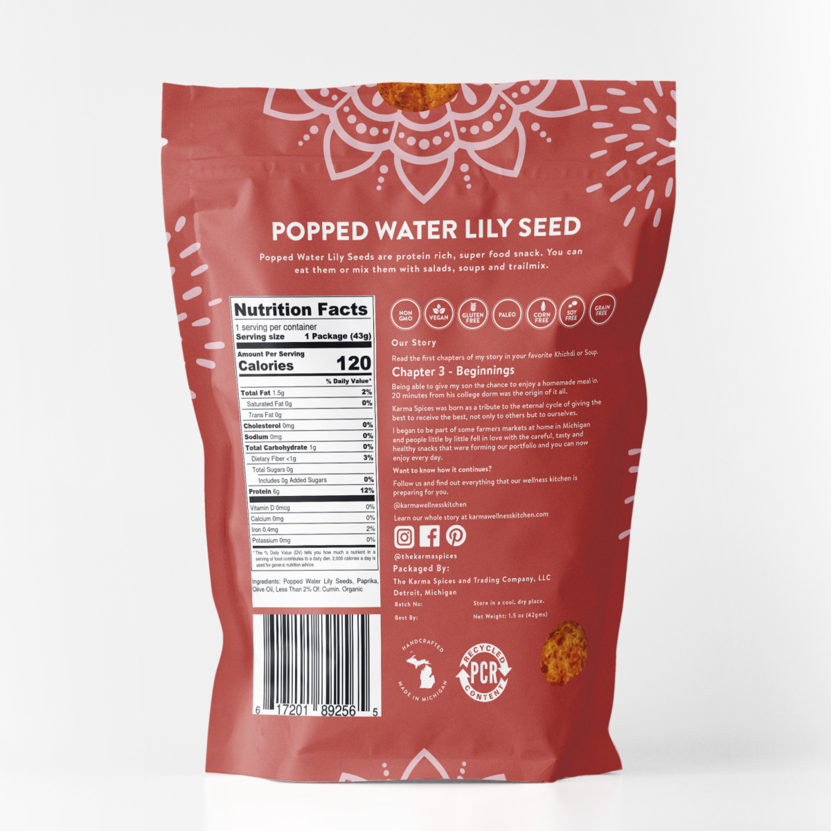 slide 2 of 5, Karma Spicy Masala Pops, 1.5 oz