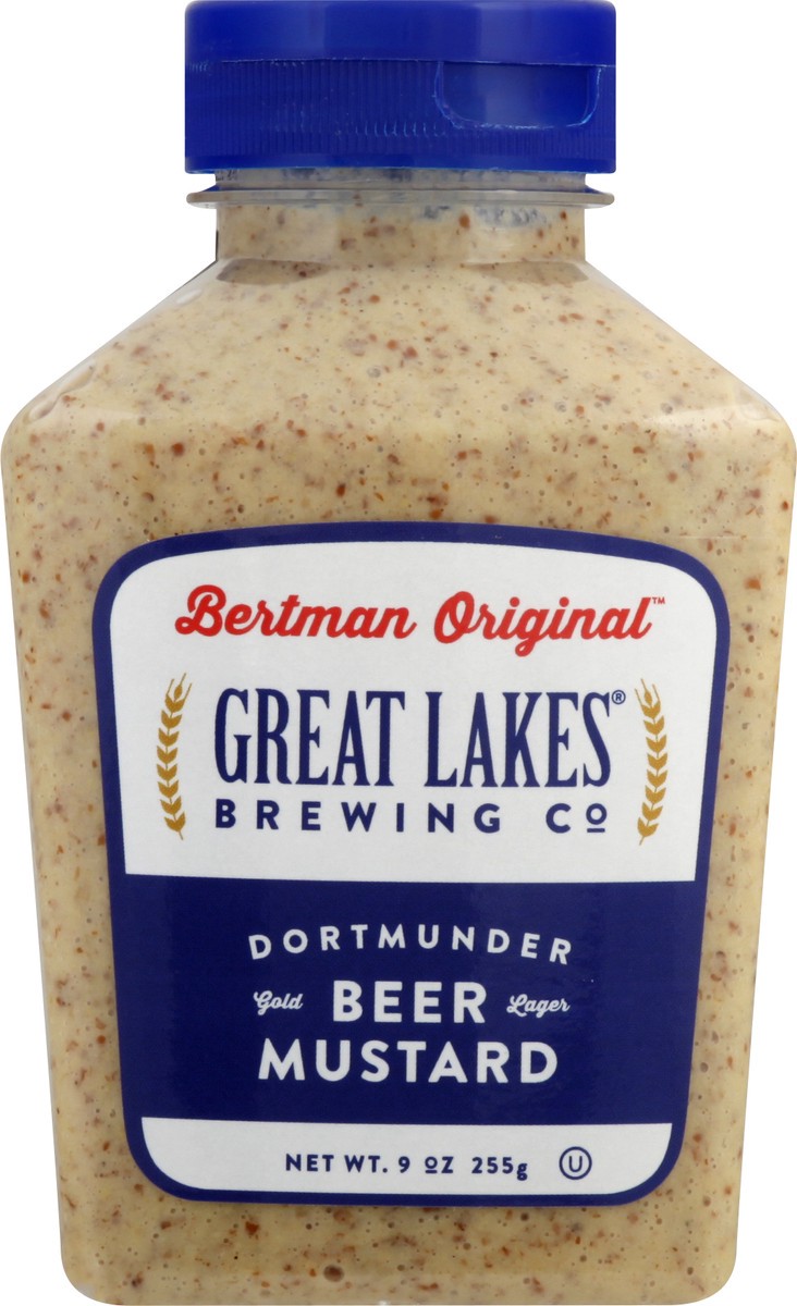 slide 11 of 12, Great Lakes Brewing Co. Bertman Great Lake Dort Beer Mustard, 9 oz
