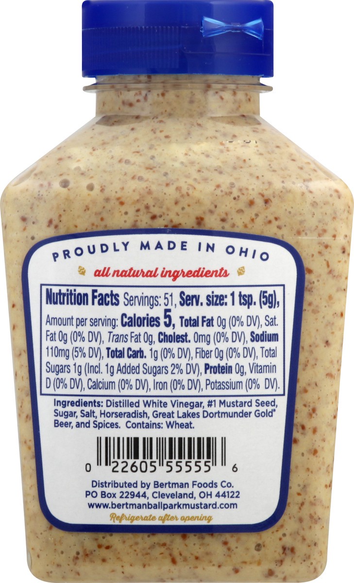 slide 6 of 12, Great Lakes Brewing Co. Bertman Great Lake Dort Beer Mustard, 9 oz