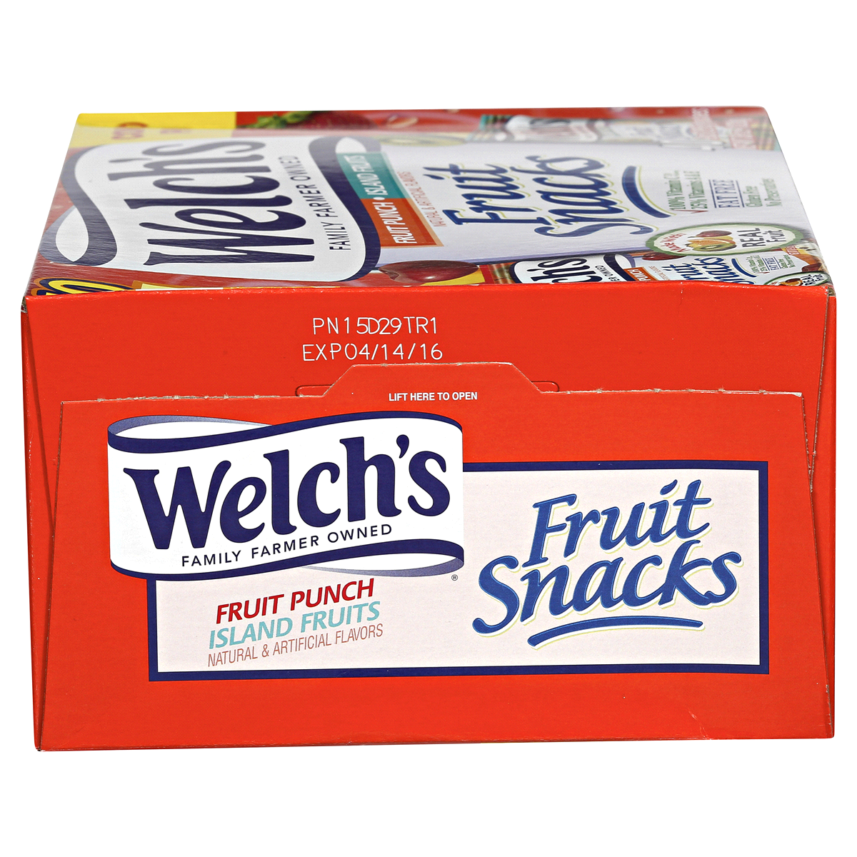 slide 6 of 7, Welch's Fruit Punch and Island Fruits Variety Pack, 40 ct; 36 oz