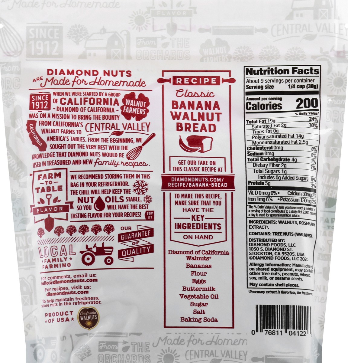 slide 6 of 13, Diamond Shelled Walnuts, 10 oz