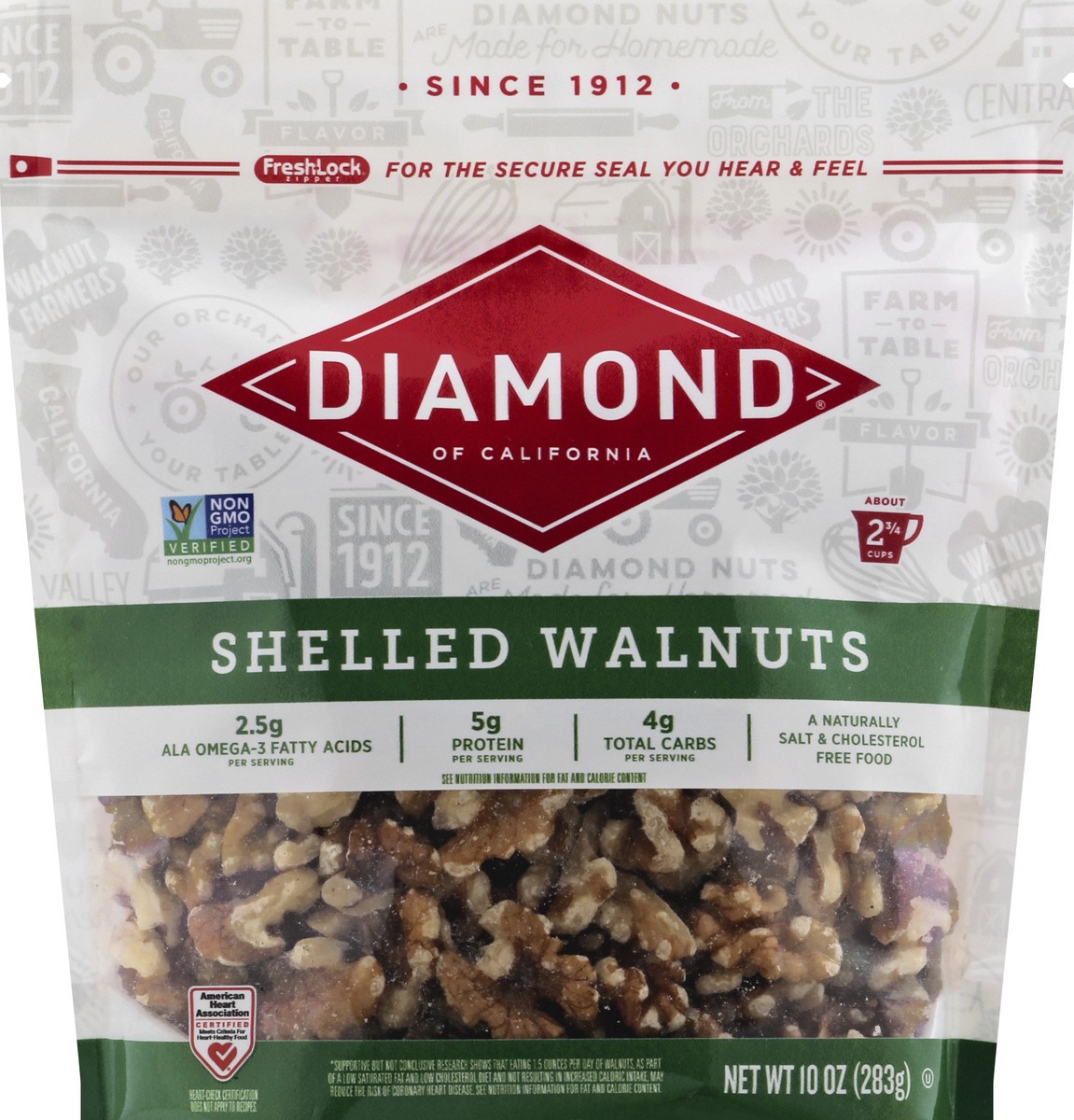 slide 7 of 13, Diamond Shelled Walnuts, 10 oz