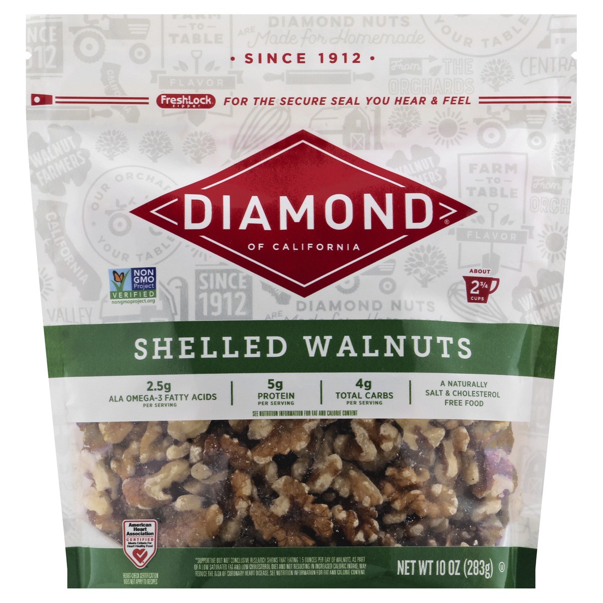 slide 4 of 13, Diamond Shelled Walnuts, 10 oz