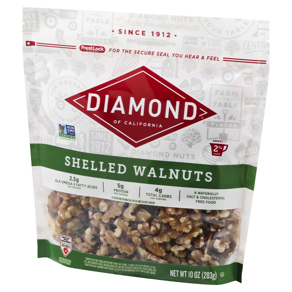 slide 11 of 13, Diamond Shelled Walnuts, 10 oz