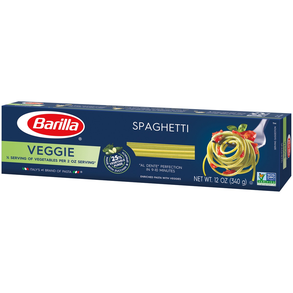 slide 8 of 14, Barilla Veggie Spaghetti, 12 oz