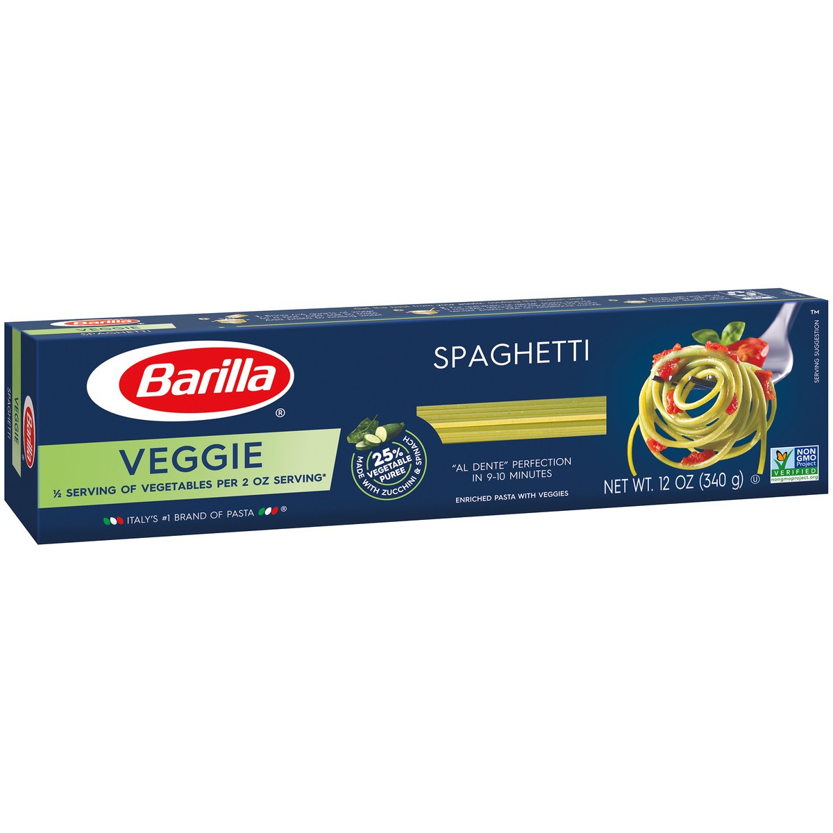 slide 11 of 14, Barilla Veggie Spaghetti, 12 oz