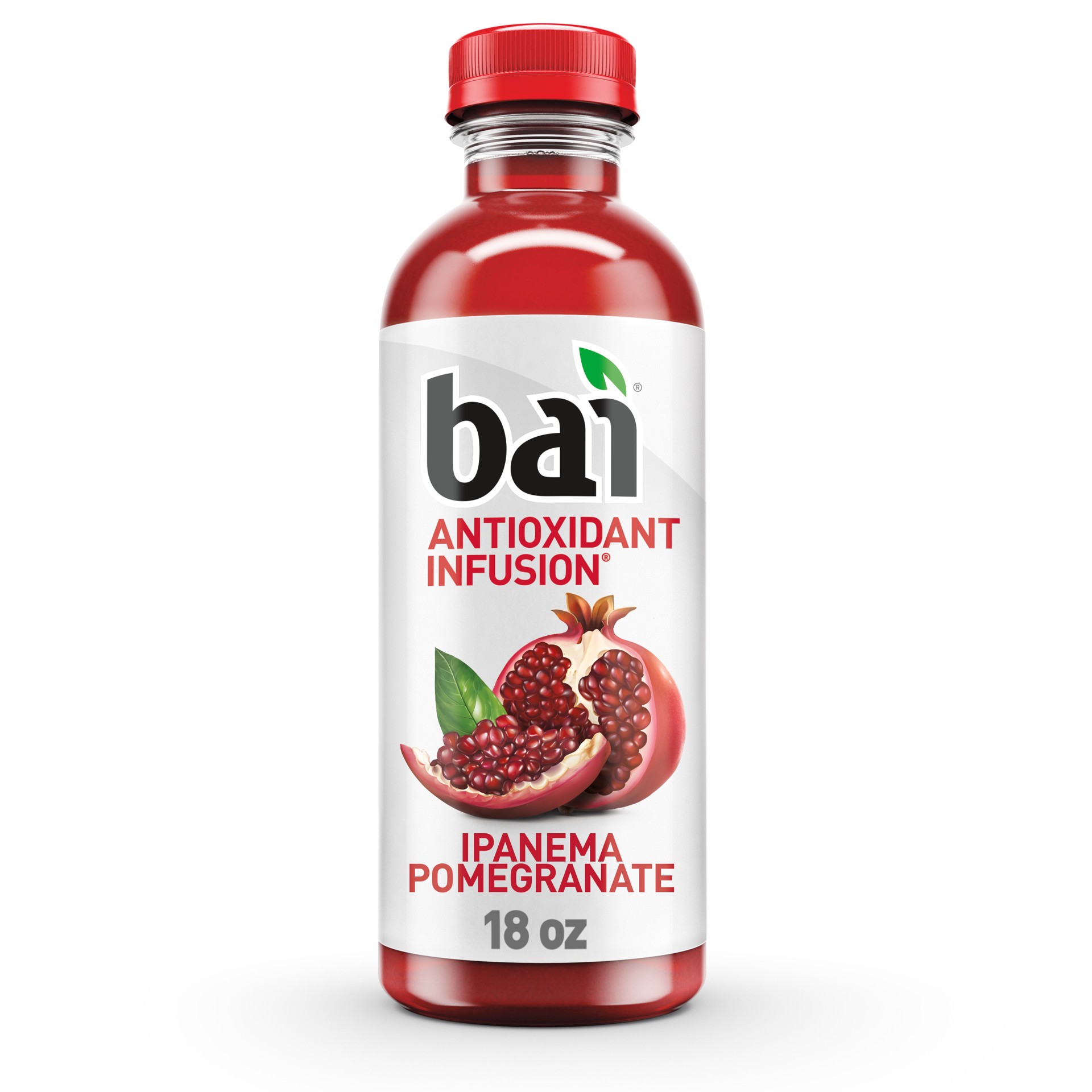slide 1 of 3, Bai Ipanema Pomegranate Antioxidant Infusion Drink, 18 fl oz