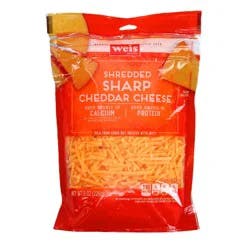 Sharp Yellow Cheddar Shredded Cheese